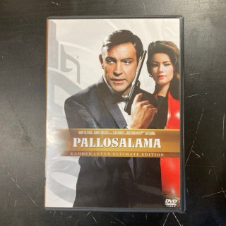 007 Pallosalama (ultimate edition) 2DVD (VG+/M-) -toiminta-